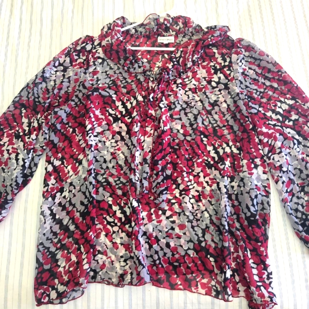 Fashion Bug Ruffle Blouse